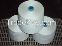 100% polyester spun yarn virgin polyester yarn MVS yarn Ne 20/1 30/1 40/1 50/1 60/1