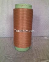 Twisted polyester yarn polyester dty yarn polyester textured thread