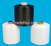 raw white polyester yarn full-dull 200D/96F twist yarn with best quality