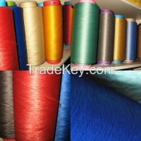 150d/72f polyester dty yarn high tenacity polyester yarn