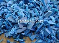 HDPE Blue Drums Flakes/HDPE Drums Scrap