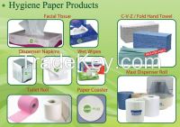 Tissue Papers ( facial - toilet tissue - maxi roll - interfold tissue - napkin ) 