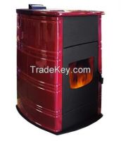 Ceramic pellet stove