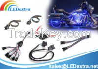 Motorcycle LED Lighting Kit Cable Set