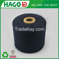 low price open end ne8s regenerated cotton polyester yarn