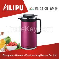 Stainless steel electric kettle/2.0L electrical kettle/portable water heating cup/travel kettle with warm function