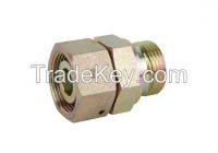 Metric Thread Reducer Tube Adapter with Swivel Nut (2C)
