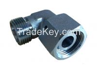 90 Degree Elbow Metric Thread Tube Fitting with Swivel Nut (2C9)