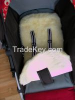 Sheepskin Material Baby Stroller Seat Cover Infant Size