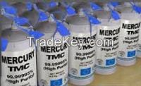 Prime Virgin Silver liquid Mercury of 99.9999%