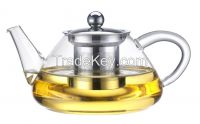 Heat Resisting Glass Teapot Coffee Maker Jmhf161b