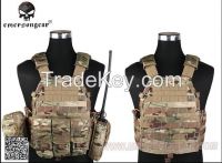 EMERSON LBT6094A style Plate Carrier w 3 pouches