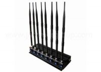 Adjustable  8 bands  powerful 3G 4G Cell phone GPS Wifi  Lojack Jammer