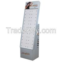 Attractive Cardboard Hanging Hook Display Stand For Jewelry