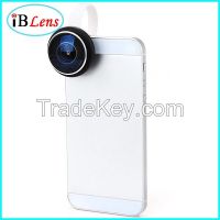 Universal Circle Clip 235 degree super fisheye camera lens for iphone4/4s/5/5s/5c/6 Samsung galaxy S3 S4 S5 note2 3 4