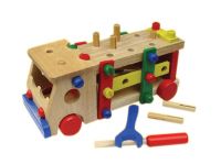 Wooden DIY toy-truck