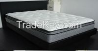 pocket spring mattress with memory foam  pillow top CJ007