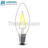 2w/3.5W Led filament Bulb E14 Candle Dimmable