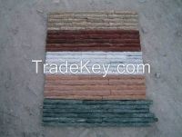 Beige Quartzite Ledgestone Wall Panel, Grooved Culture Stone Wall Tile,Veneers