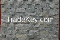 Grey Slate Cultured Stone Wall Tile, Ledgestone Wall Stacked Cladding Panel,Veneers