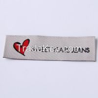 High density end folded garment woven labels