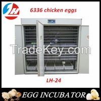 6336 eggs chicken, Good price factory incubators for sale