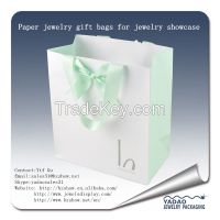 Wholesale Attractive ÃÂ newest ÃÂ design of paper shopping gift bags with logo for jewelry storage display counter and window ÃÂ showÃÂ 