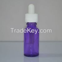 30ml amber droper glass bottle with aluminum cap ,rubber head,glass dropper