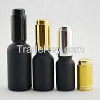 15ml essential oil bottle with screw caps/plastic caps/dropper/press pump