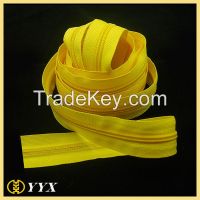 China wholesale various sizes #3 #4#5#7#10 long chain nylon zipper