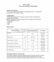 PVC Resin Suspension Grade, S6532