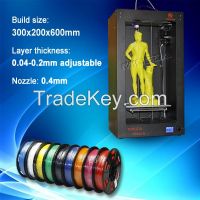 China Manufacturer Industrial FDM 3D Printer / MINGDA Glitar6 3D Printing Machine For hot Sale