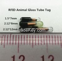 RFID glass tube microchip for animal management