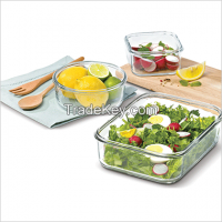 Glasslock Food Container - Classic Rectangle Type