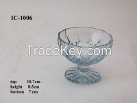 glass ice cream cup