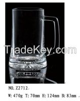 glass beer mug