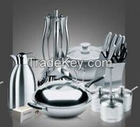 stainless steel kitchenware
