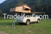 Double layers foldable and crease - resist car roof top tent