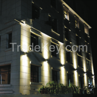 Colorful bright LED Wall Lamp with up and down lighting for outdoor