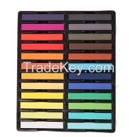 6 12 24 36 colors Easy Temporary Colors Non-toxic Hair Chalk Dye Soft Hair Pastels Kit