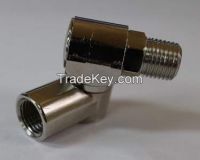 Universal Swivel Connector/ metal connector/ pneumatic tools parts/ CNC machining parts