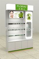 China manufacturer wooden display stand, cosmetic display rack