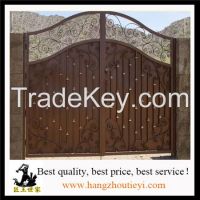 Perfect design flourish iron main gate,entrance iron main door