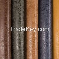 Elasticity Yangbuck PU leather for shoes and bags