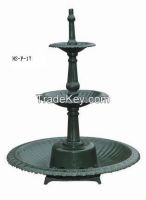 Cast Iron Water Fountains for Garden