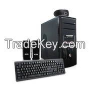 Imicro Ca-1803usb 400w Atx Mid Tower Case W/ Keyboard/ Mouse/ Speakers (black)