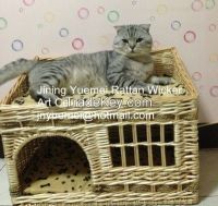 wicker dog house wicker pet basket willow dog bed Christmas for your pets