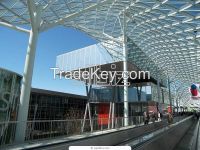 Bus stations. Manufacture and installation of steel structures.