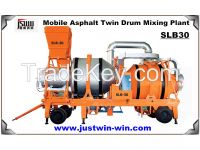 SLB30, 30t/h Mobile mini asphalt mixing plant