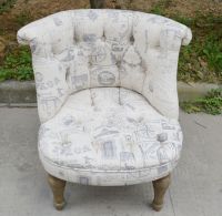 Hot sell Classic European style Furniture Button design Tub chair